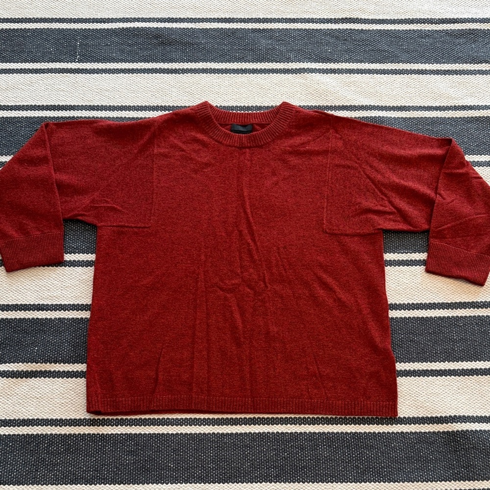 J. Crew collection 100% Italian cashmere Crewneck Sweater L